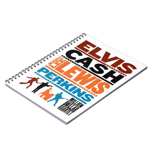 Cuaderno Millón de nombres del cuarteto del dólar (Lado Izquierdo)