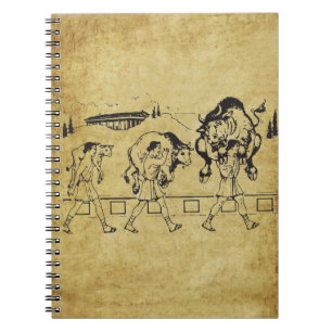 Cuaderno Milo de Croton y el toro - Motivación del gimnasio