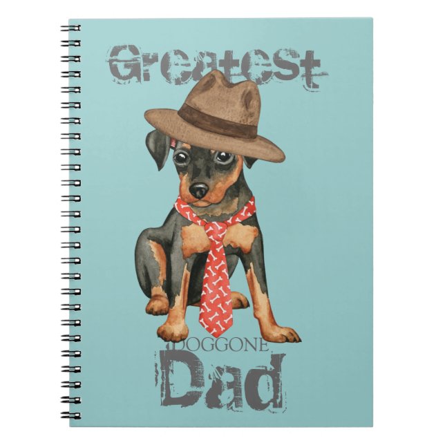 Cuaderno Min Pin Dad (Frente)