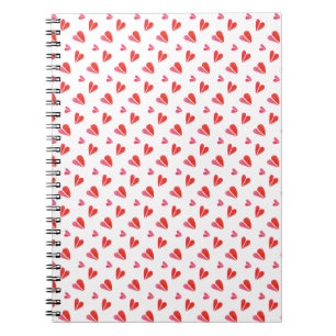 Cuaderno MINI HEARTS 6.5x8.75 Bloc de notas espirales