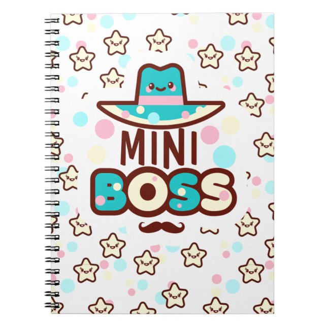 Cuaderno Mini portátil jefe (Frente)