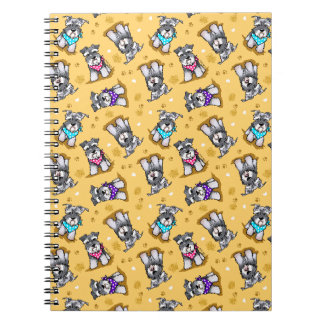 Cuaderno Mini Schnauzer Sunshine KiniArt