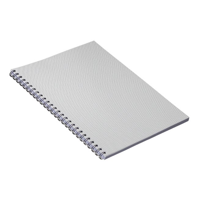 Cuaderno Minimal Grey Polka Dot Pattern  (Lado Derecho)