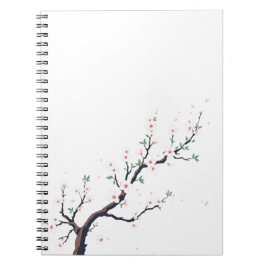 Cuaderno Minimal Japanese Tree Branch