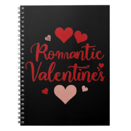Cuaderno Minimal Valentine’s Day Love Typography Design | R