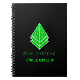 Cuaderno Minimalismo Retro-Futurismo Tecnología de Sistemas