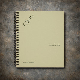 Cuaderno Minimalist Botanical Garden Reader Gift