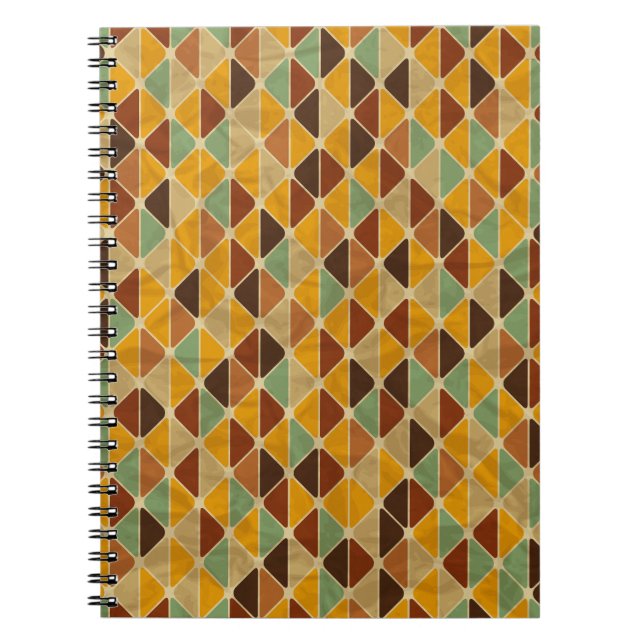 Cuaderno Minimalist Colorful Geometry–Fresh Stylish Pattern (Frente)