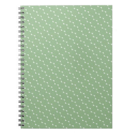 Cuaderno Minimalist Dusty Sage Tiny Triangles 