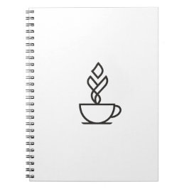 Cuaderno Minimalist Geometric Coffee Notebook