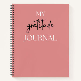 Cuaderno Minimalist Gratitude Journal | Daily Mindfulness &