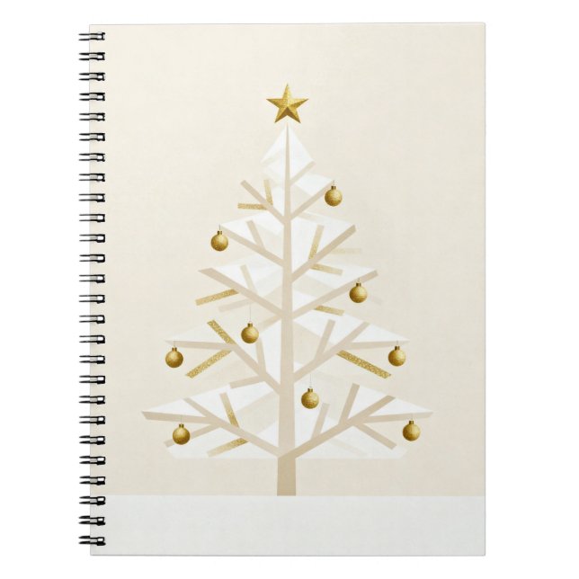 Cuaderno Minimalist Holiday Pine Notebook (Frente)