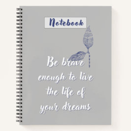 Cuaderno Minimalist Journal Pages with Motivational