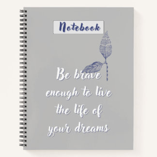 Cuaderno Minimalist Journal Pages with Motivational