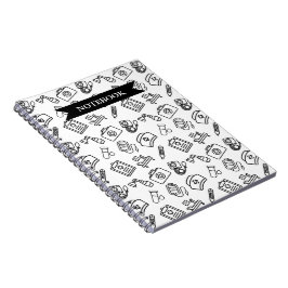 Cuaderno Minimalist Nursing Student Study Notebook