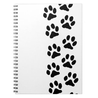Cuaderno Minimalist Paw Print Notebook - Organizing with Pe