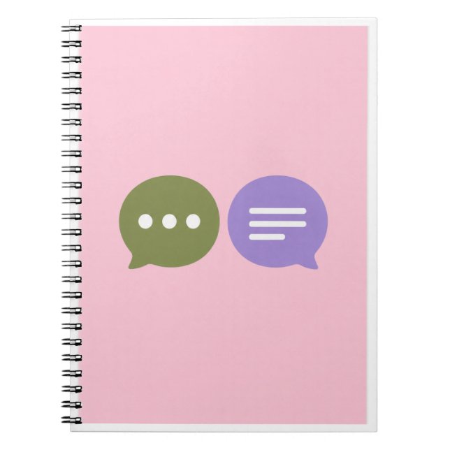 Cuaderno Minimalist Purple Notebook for Everyday Use (Frente)