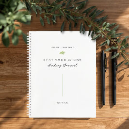 Cuaderno Minimalist Rest Your Wings Healing Journal