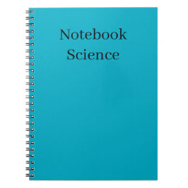 Cuaderno minimalist science notebook