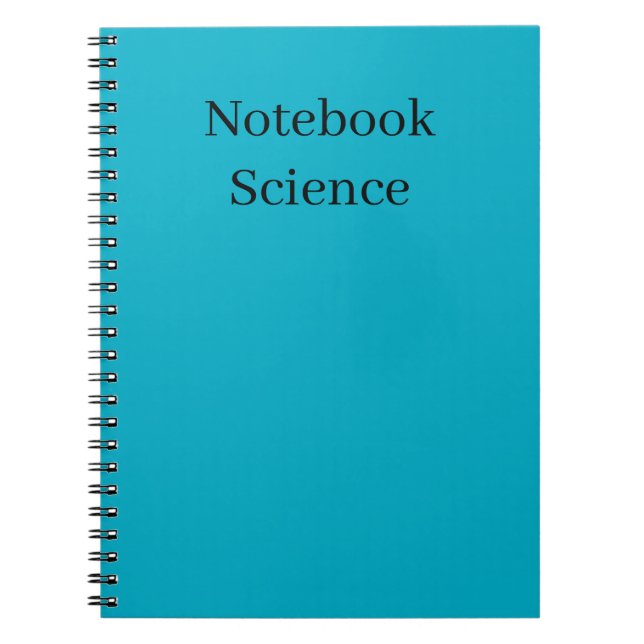 Cuaderno minimalist science notebook (Frente)
