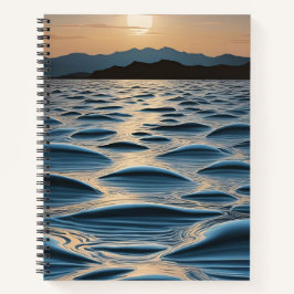 Cuaderno Minimalist Waves at Dawn