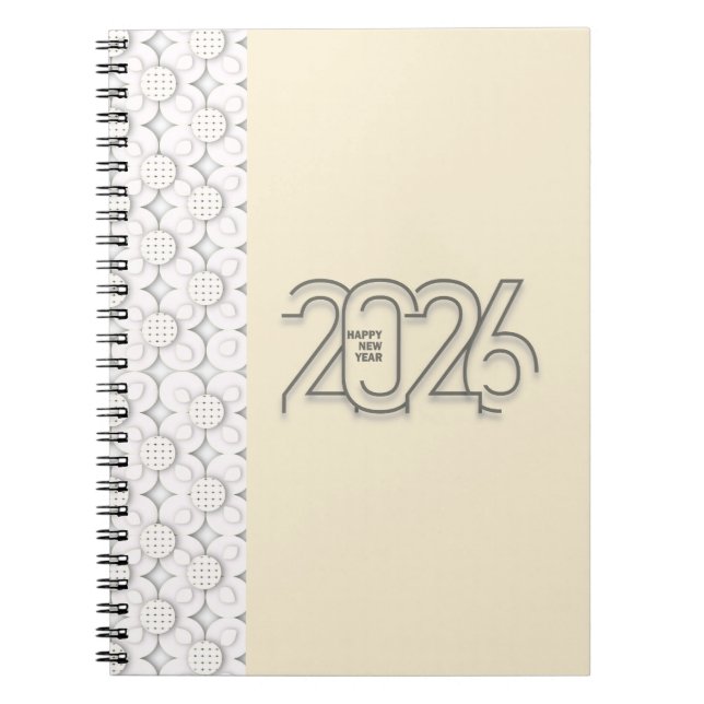 Cuaderno Minimalista '26 Inicio (Frente)