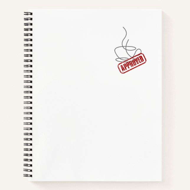 Cuaderno minimalista aprobado (Anverso)