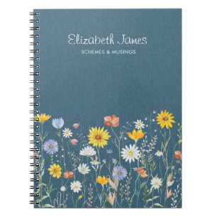 Cuaderno Minimalista de acuarela rústica