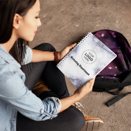 Cuaderno minimalista de negocios
