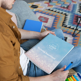 Cuaderno minimalista de negocios