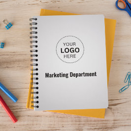 Cuaderno minimalista de negocios