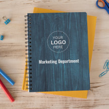 Cuaderno minimalista de negocios