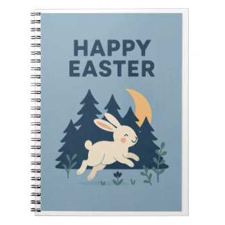 Cuaderno minimalista de Pascua para escritura diar