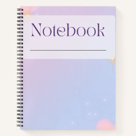 Cuaderno minimalista estético para escribir
