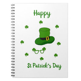 Cuaderno Minimalista Feliz Día de San Patricio