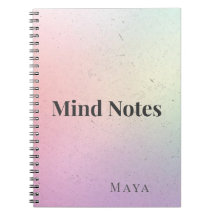 Cuaderno Minimalista Mind Notes