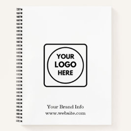 Cuaderno Minimalista Moderno | Diseño de Logotipo Corporati