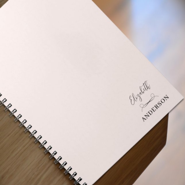 Cuaderno Minimalista moderno rosa Rubor (Subido por el creador)