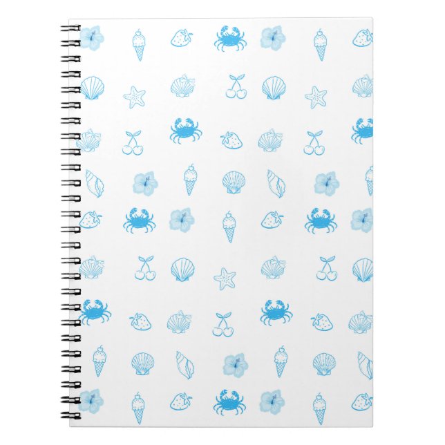 Cuaderno Minimalista playa griega (Frente)