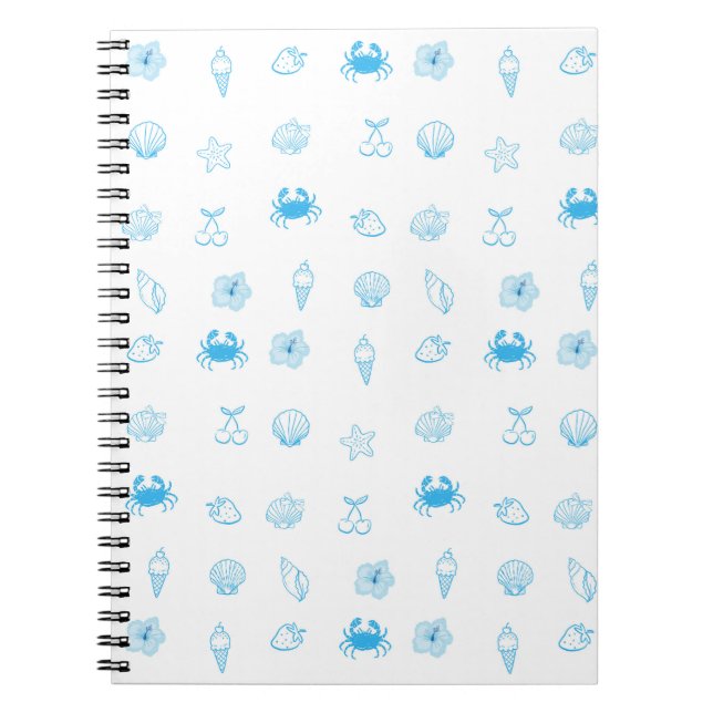 Cuaderno Minimalista playa griega (Frente)