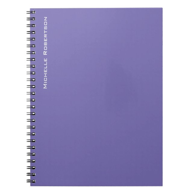 Cuaderno Minimalista Profesional Sencillo Moderno Agregar N (Frente)