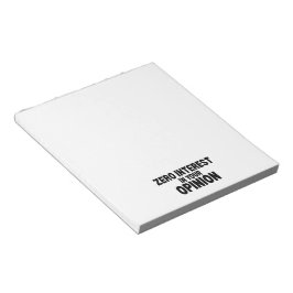 Cuaderno Minimalista Sin Interés En Tu Opinión