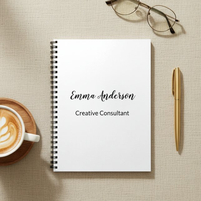 Cuaderno Mínimo Elegante Profesional  (Subido por el creador)