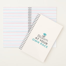 Cuaderno Mínimo 'Florece a Tu Propio Ritmo'