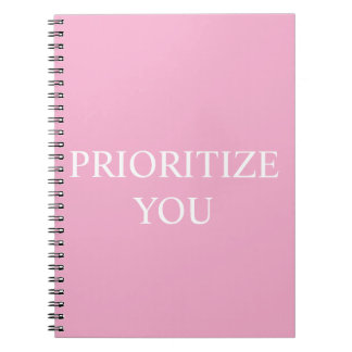 Cuaderno Mínimo Priorizar Tú Cita Rosa Polvoriento