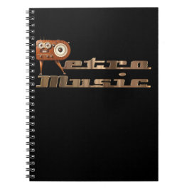 Cuaderno Minion de música retro