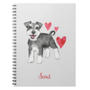 Cuaderno MiniSchnauzer Mini Schnauzer