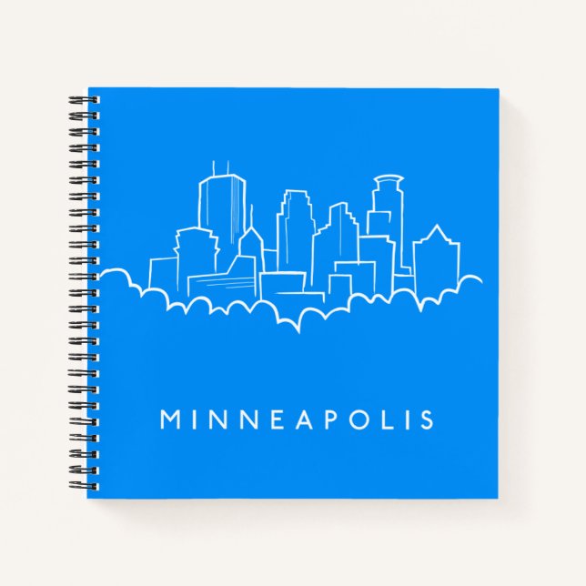 Cuaderno Minneapolis, línea aérea de Minnesota (Anverso)
