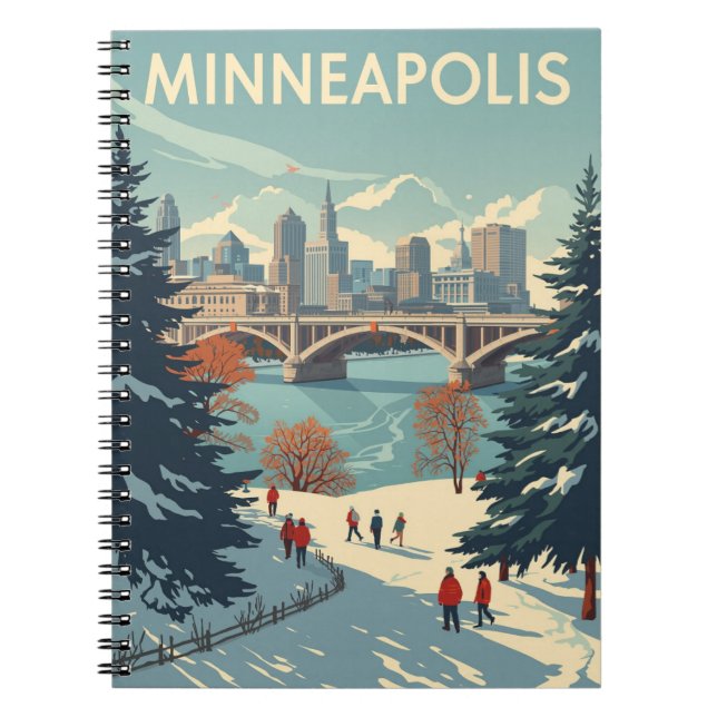 Cuaderno Minneapolis vintage (Frente)
