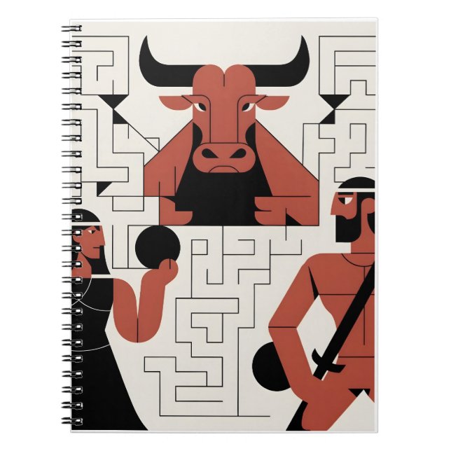 Cuaderno Minotaur Labyrinth (Frente)